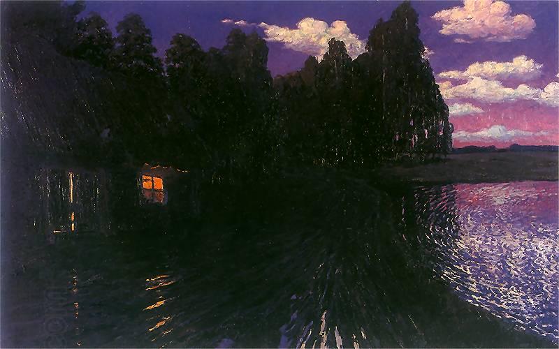 Stanislaw Ignacy Witkiewicz Landscape by night China oil painting art